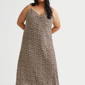 H&M V neck slip dress